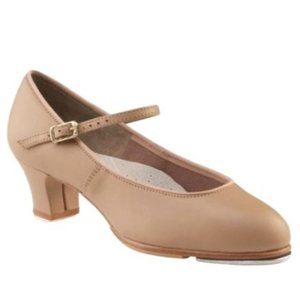 Capezio Jr. Footlight Tap Shoes Size 10.5